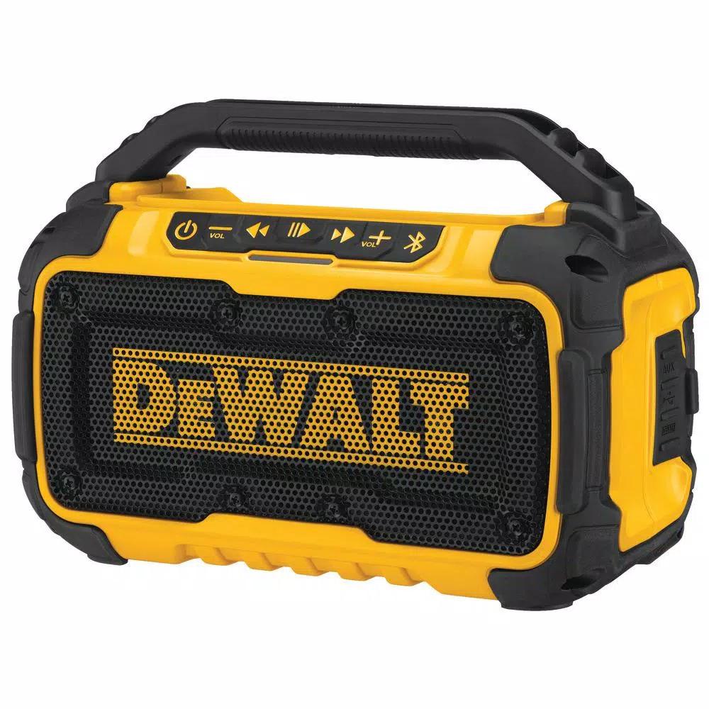 DEWALT 20V MAX Bluetooth Speaker Kit with (2) 5.0 Ah Batteries and Charger