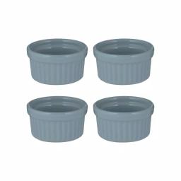Mason Cash Classic 6-Piece Blue Stoneware Bakeware Set thumbnail 4