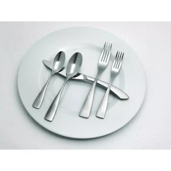 Oneida Satin Reflections 18/10 Stainless Steel European Size Table Forks, Set of 12