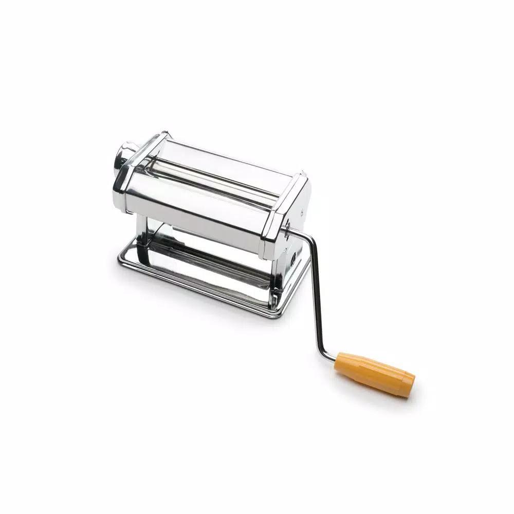 Fox Run Stainless Steel Pasta Machine with 3 Blade Options