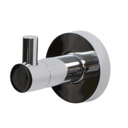 Italia Venezia 4-Piece Chrome Bathroom Hardware Set - Stainless Steel thumbnail 5
