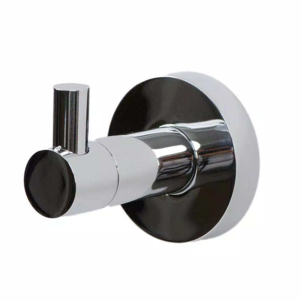 Italia Venezia 4-Piece Chrome Bathroom Hardware Set - Stainless Steel