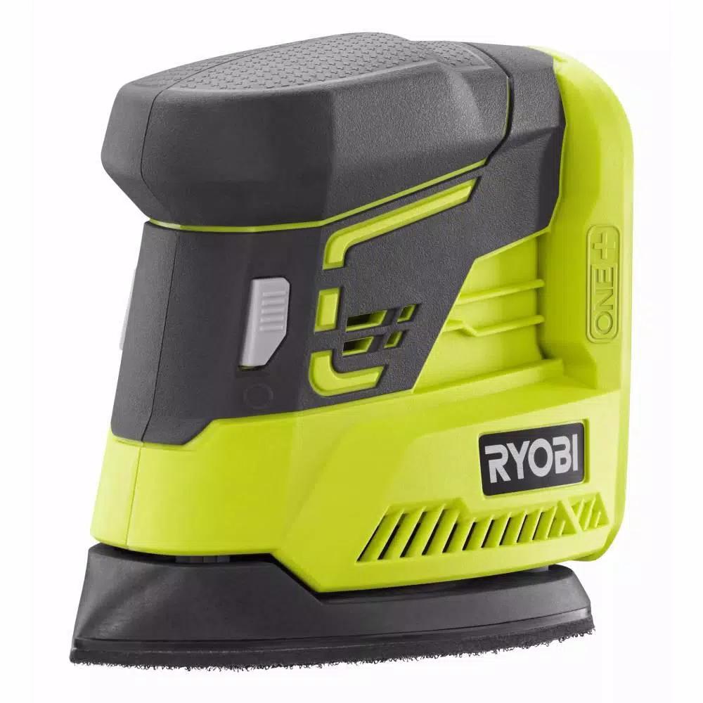 RYOBI 18V ONE+ Brushless Belt Sander and Corner Cat Finish Sander Combo Kit (Tools Only)