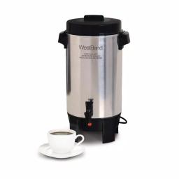 West Bend 30-Cup Polished Aluminum Coffee Urn with Automatic Temperature Control thumbnail 4