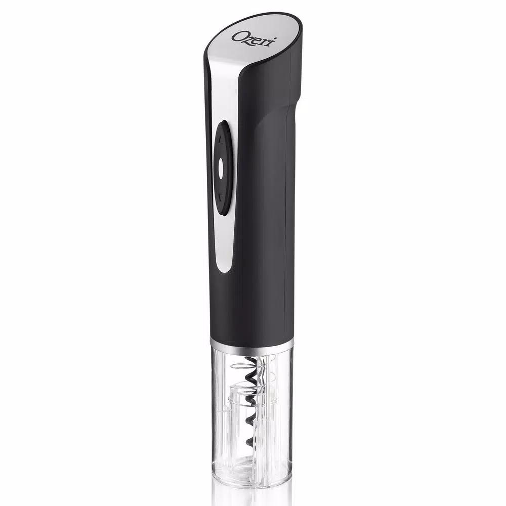 Ozeri Prestige II Cordless Electric Wine Bottle Opener with Foil Cutter and Lithium Battery