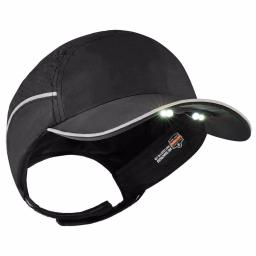 Skullerz 8965 Lightweight Vented Bump Cap with Dual-Action LED Lighting thumbnail 1