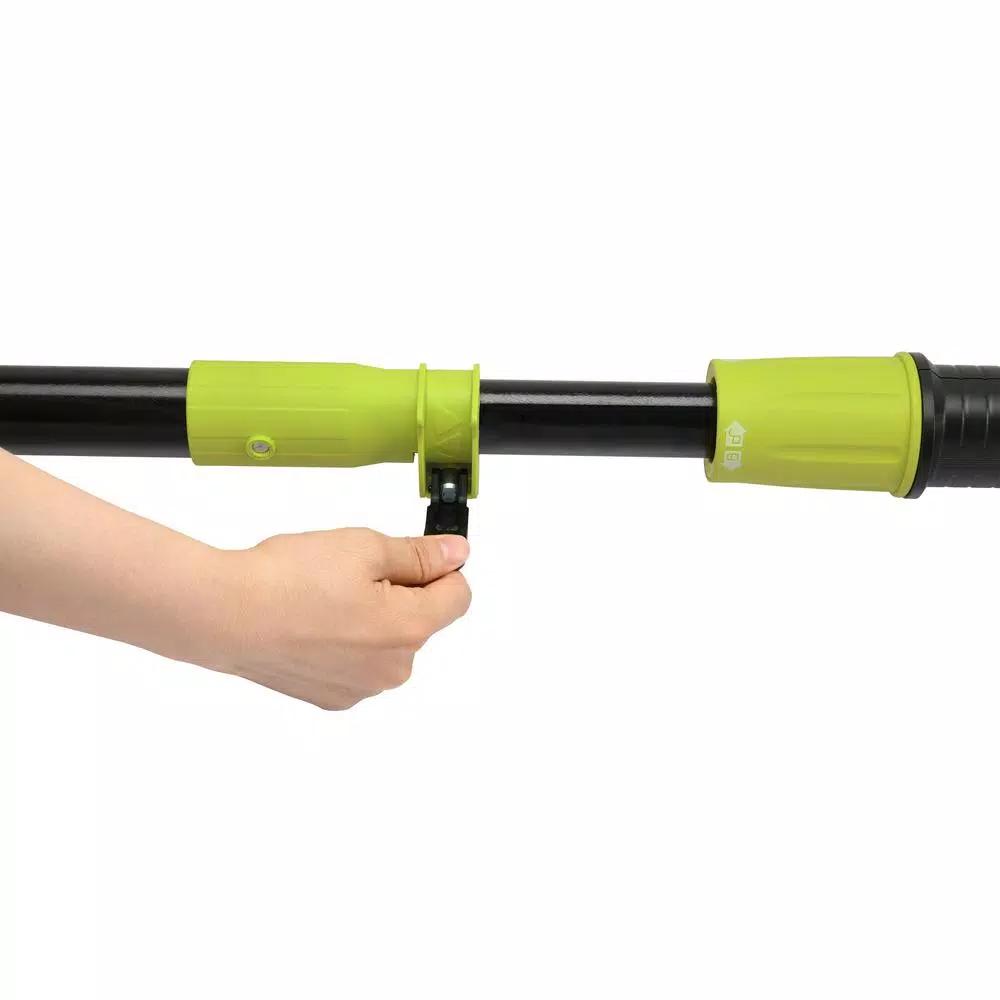 Sun Joe 24V Cordless Pole Hedge Trimmer, 17-in Dual-Action Blades, Tool Only