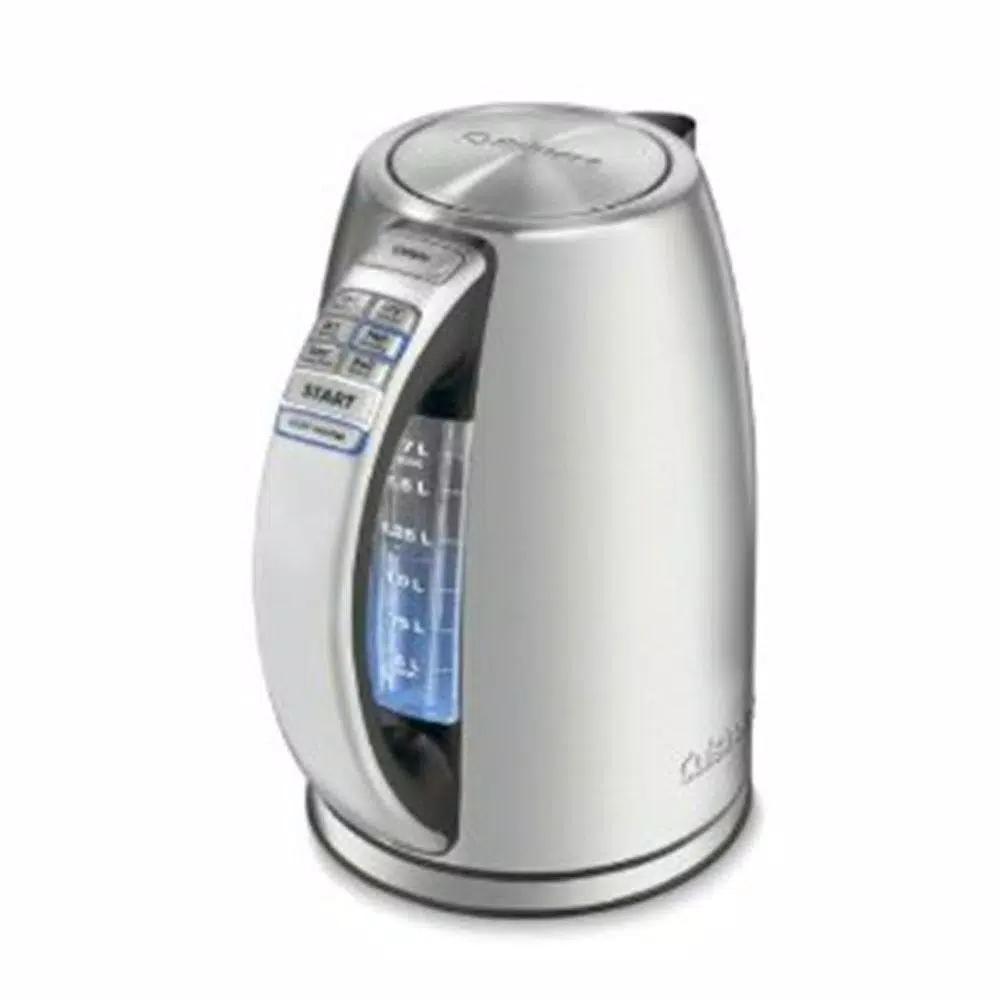 Cuisinart PerfecTemp 1.7L Cordless Electric Kettle, 6 Preset Temperatures, Brushed Stainless Steel