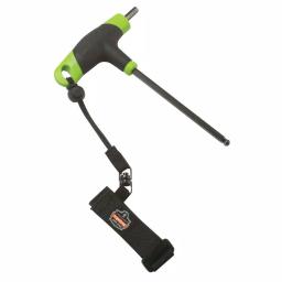 Ergodyne Squids 3115 Adjustable Wrist Tool Lanyard, 2 lb. Capacity, Black thumbnail 2