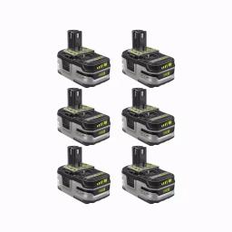RYOBI 18V ONE+ LITHIUM+ HP High Capacity 3.0 Ah Lithium-Ion Battery 6-Pack thumbnail 1