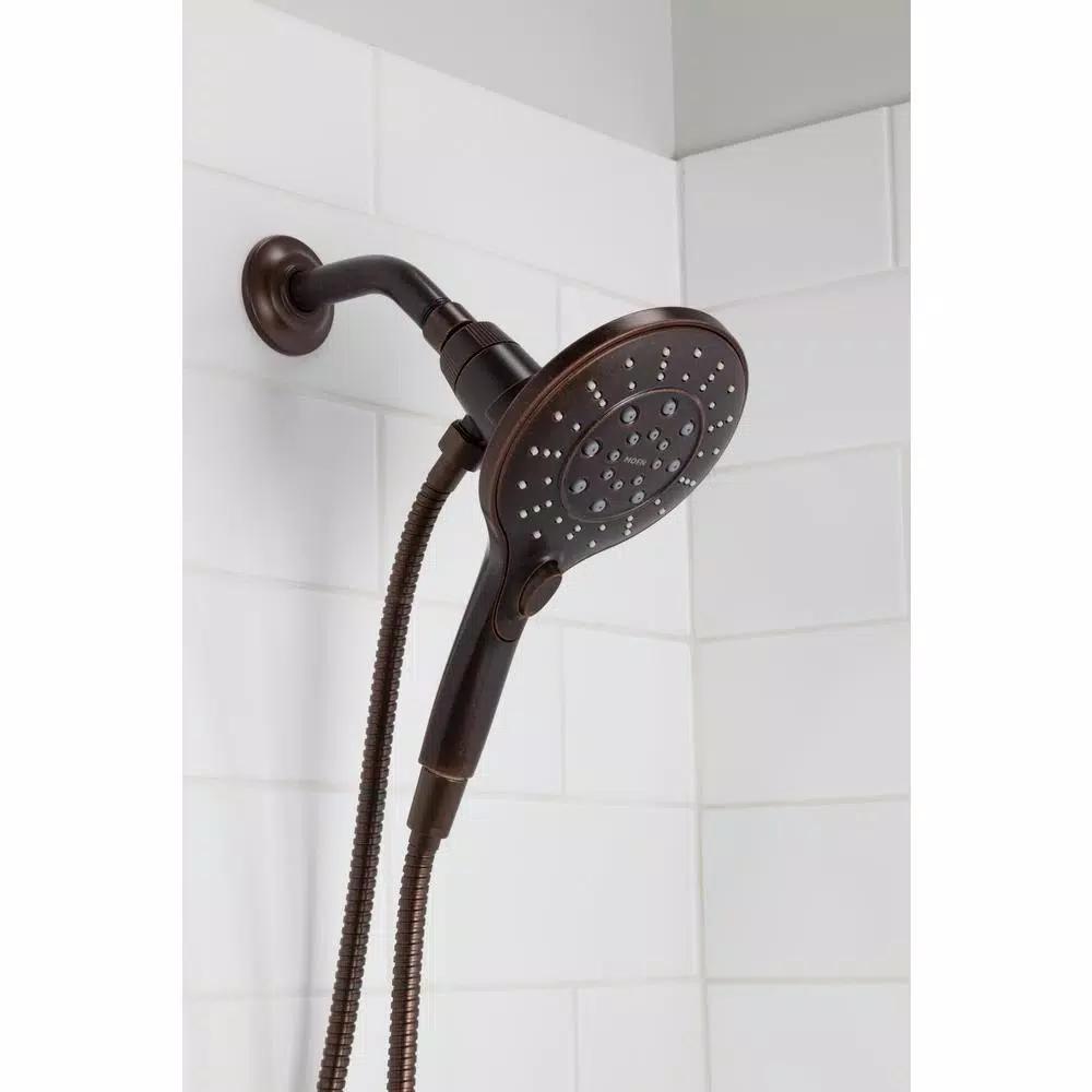 MOEN Engage 6-Spray 5.5 in. Handheld Adjustable Shower Head with Magnetix Docking, Oil Rubbed Bronze