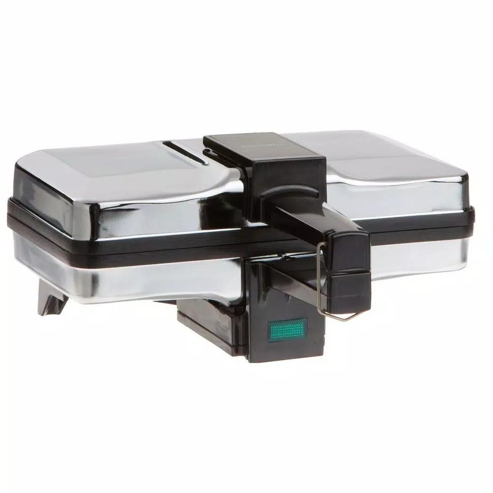 CucinaPro Piccolo 4-Slice Stainless Steel Pizzelle Waffle Maker