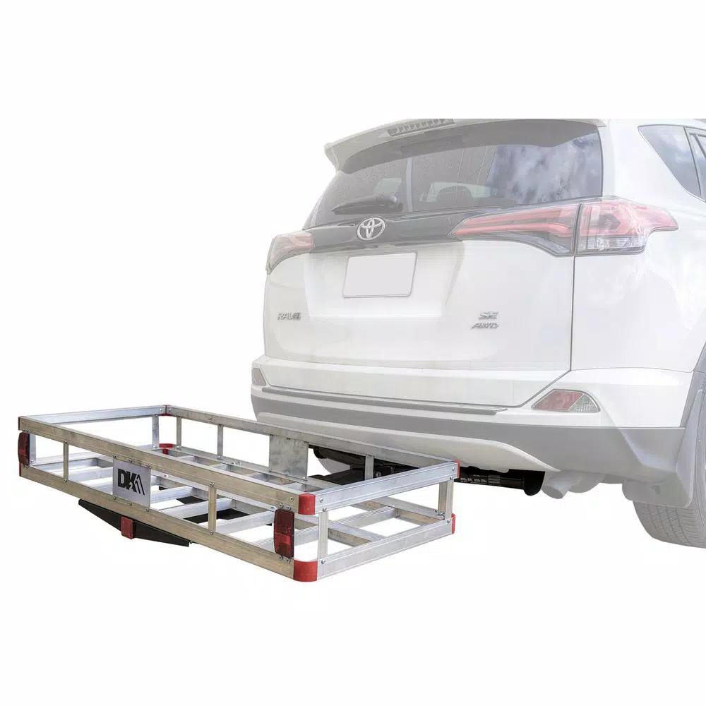 Detail K2 500 lb. Capacity Aluminum Hitch Cargo Carrier for 2 in. Receiver, Folding Design