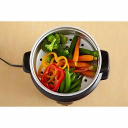 IMUSA 20-Cup Stainless Steel Rice Cooker with Non-Stick Interior and Steamer Insert thumbnail 3