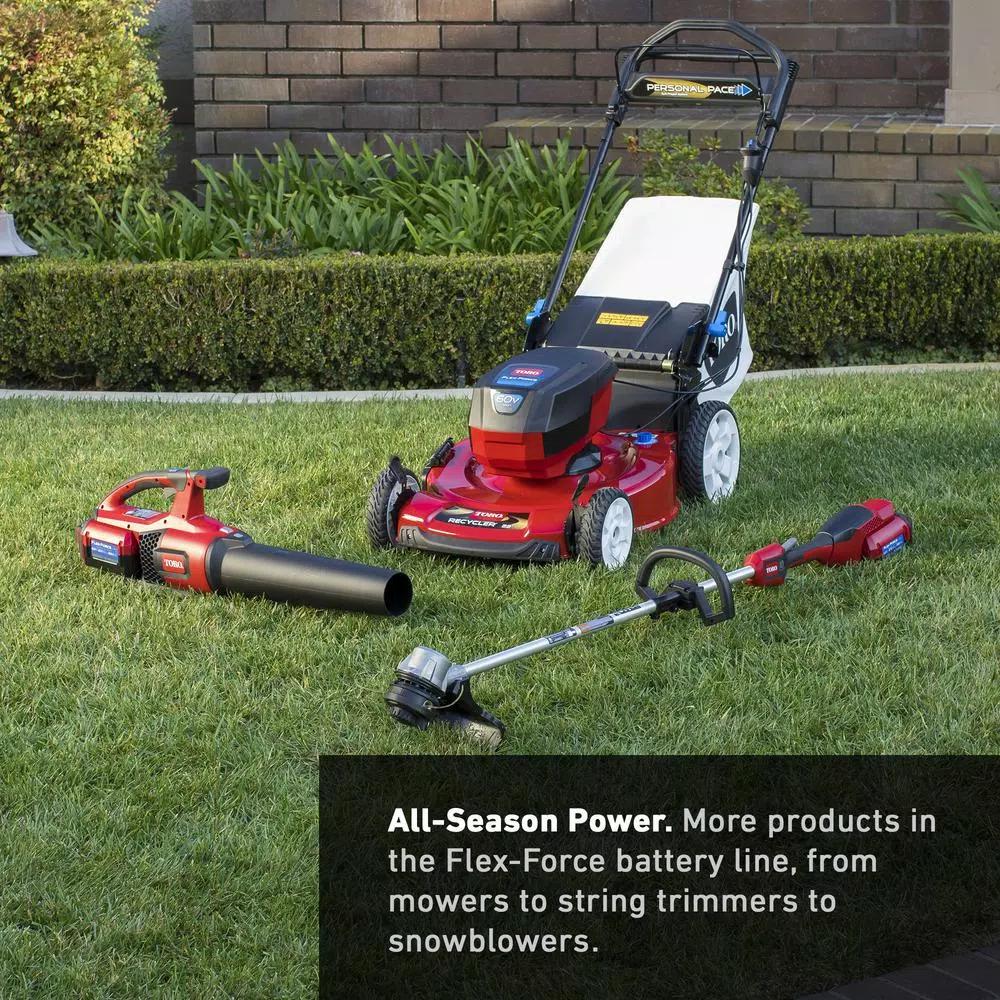 Toro 60V Max Flex-Force Brushless Cordless String Trimmer, 14-16 in. Cutting Width (Tool Only)