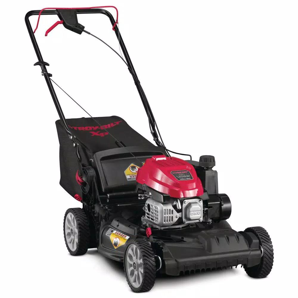 Troy-Bilt 21 in. 149 cc Gas Self-Propelled Lawn Mower with SpaceSavr Vertical Storage
