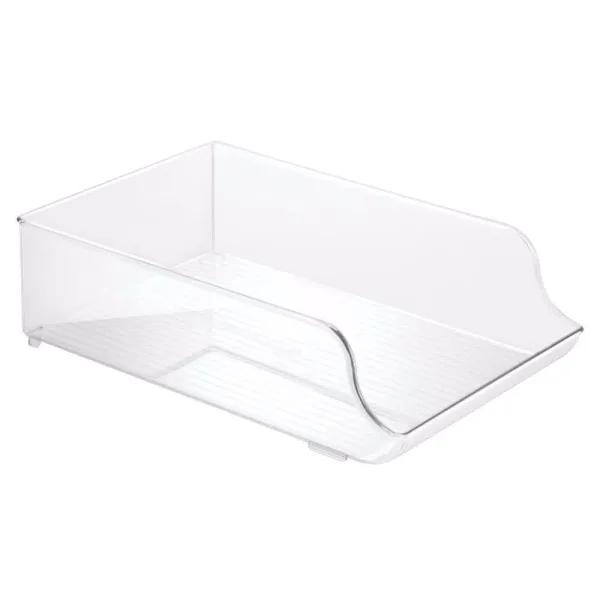 interDesign Fridge Binz Water Bottle Holder, Clear Gravity Feed Refrigerator Organizer