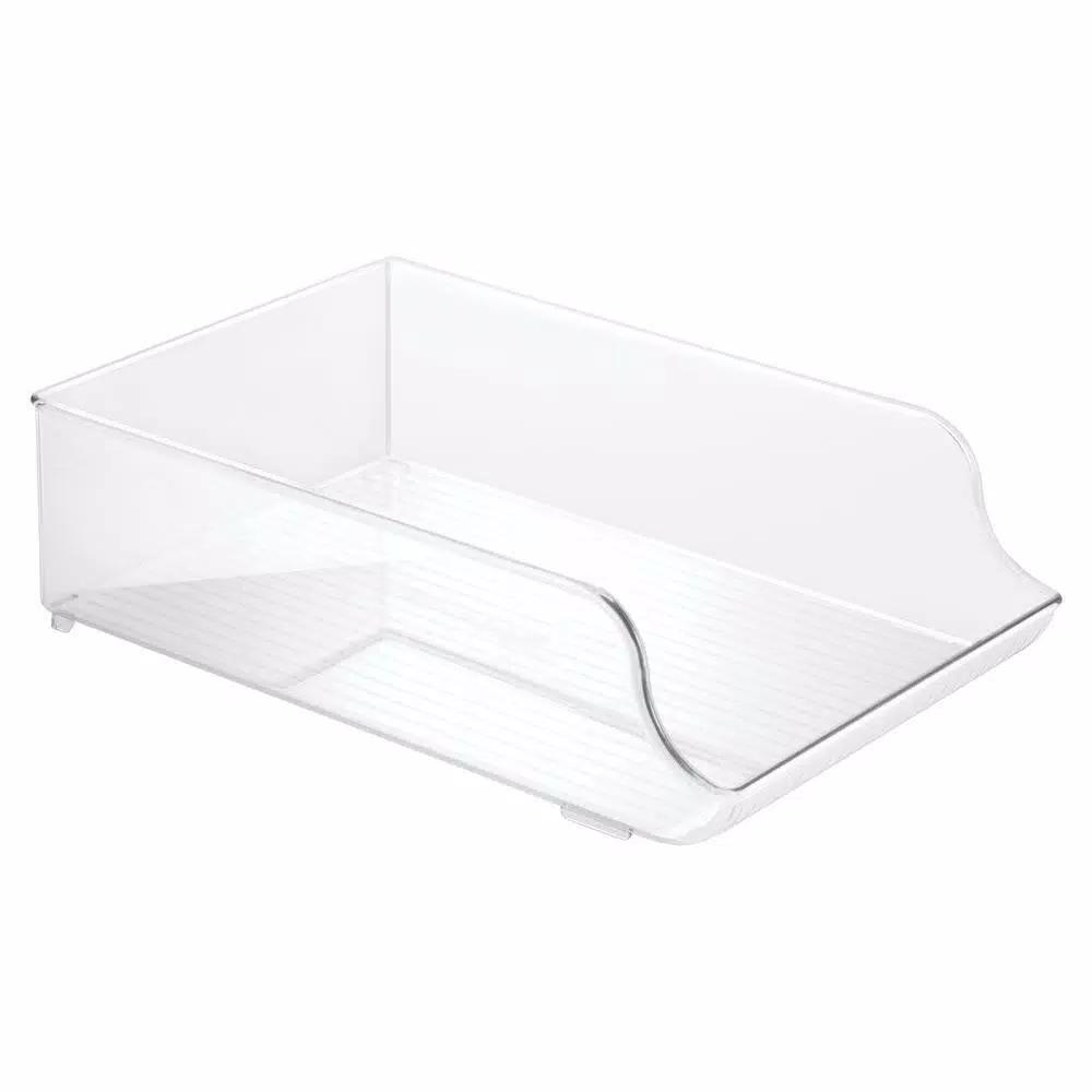 interDesign Fridge Binz Water Bottle Holder, Clear Gravity Feed Refrigerator Organizer