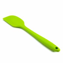 Ovente Premium Silicone Spatula with Stainless Steel Core, Heat Resistant up to 500°F, BPA-Free, Green thumbnail 1