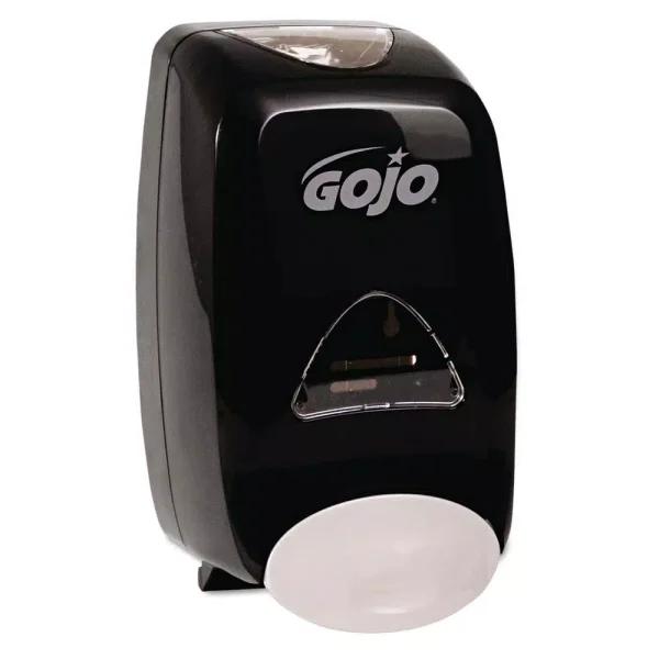 GoJo FMX-12 Black Soap Dispenser, 1250 ml Capacity, Wall Mount Manual Push Dispenser