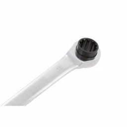 STEELMAN PRO 96748 Metric Universal Spline Ratcheting Wrench Set, 5-Piece Deep Box-End thumbnail 4