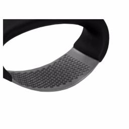 Unbranded Stainless Steel Garlic Rocker Press - Ergonomic Black Handle Garlic Masher and Mincer thumbnail 3