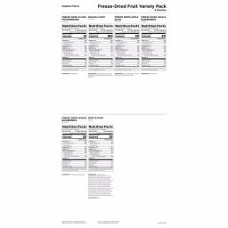 Augason Farms Freeze-Dried Fruit Variety Pail - 6 Varieties, 4 Gal. Emergency Food Supply thumbnail 2