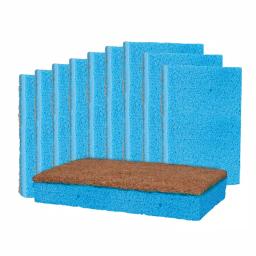 Grease Beast Heavy-Duty Odor and Bacteria Resistant Kitchen Scrub Sponge, 10-Pack thumbnail 1