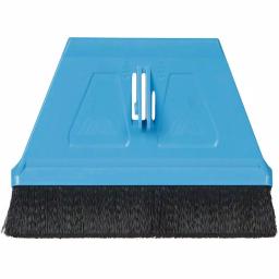 WISP miniWISP 6 in. Blue Whisk Broom and 7 in. Plastic Dustpan Set with Electrostatic Bristle Seal Technology thumbnail 3