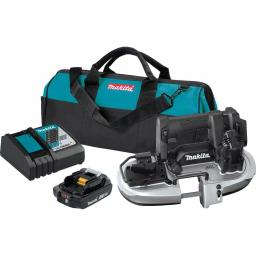 Makita 18V LXT Brushless Cordless Sub-Compact Band Saw Kit (2.0Ah) thumbnail 1