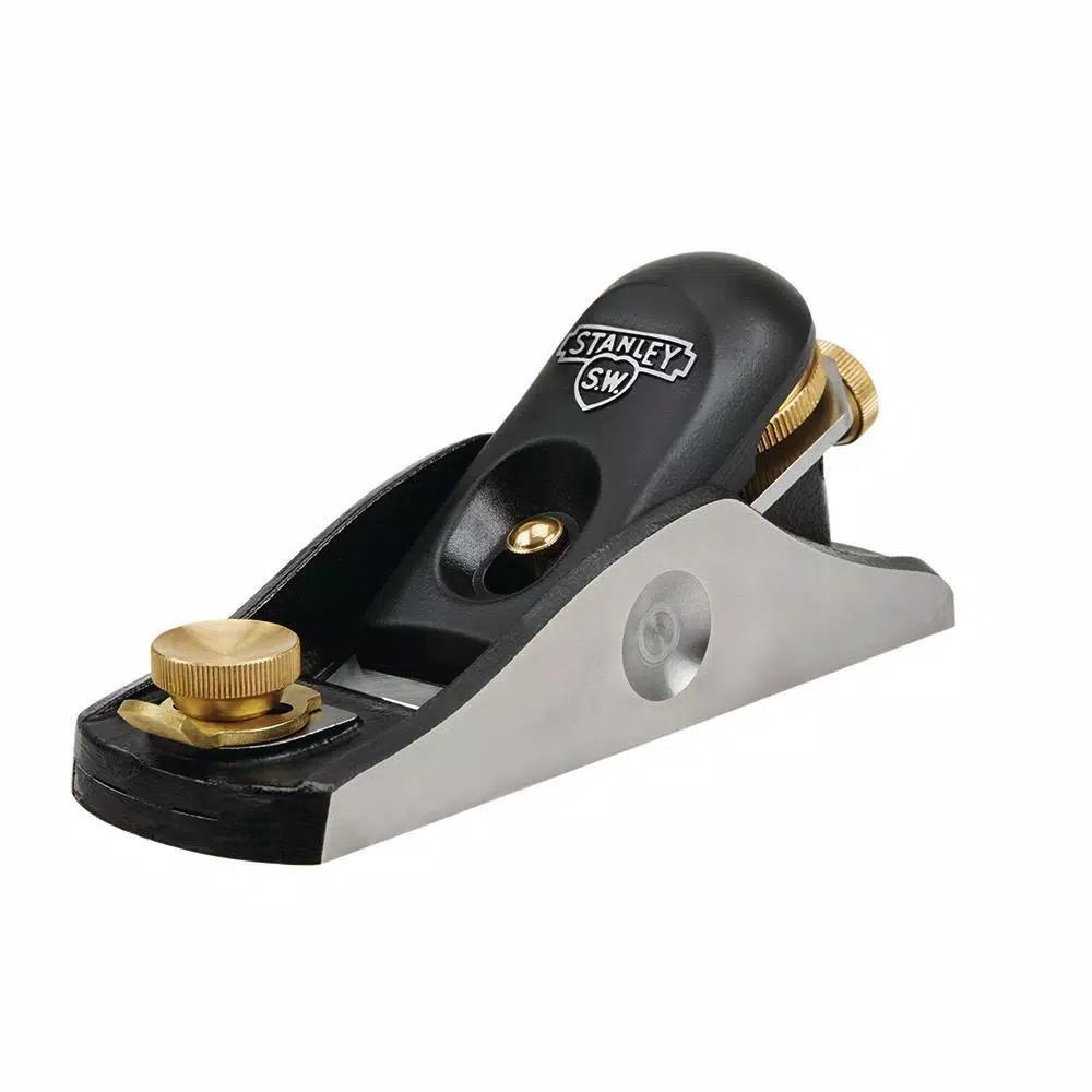 Stanley Sweetheart No. 9-1/2 Block Plane, 6.5 in. Cast Iron Base with A2 Steel Blade