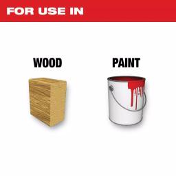 Milwaukee 3-1/2 in. 80-Grit Triangle Sandpaper for Oscillating Multi-Tools, OPEN-LOK Universal Fit (6-Pack) thumbnail 2