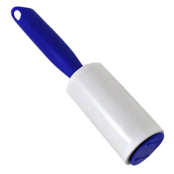Quickie Adhesive Lint Roller with 30 Sticky Sheets, Blue/White