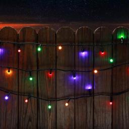Novolink 50 ft. Multi-Color LED Mini Globe String Lights, 200 Bulbs, Indoor/Outdoor thumbnail 3