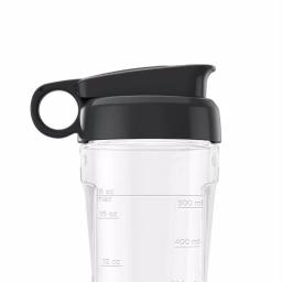 BLACK+DECKER Replacement 18 oz. Tritan Personal Blender Jar with Travel Lid, Black thumbnail 3