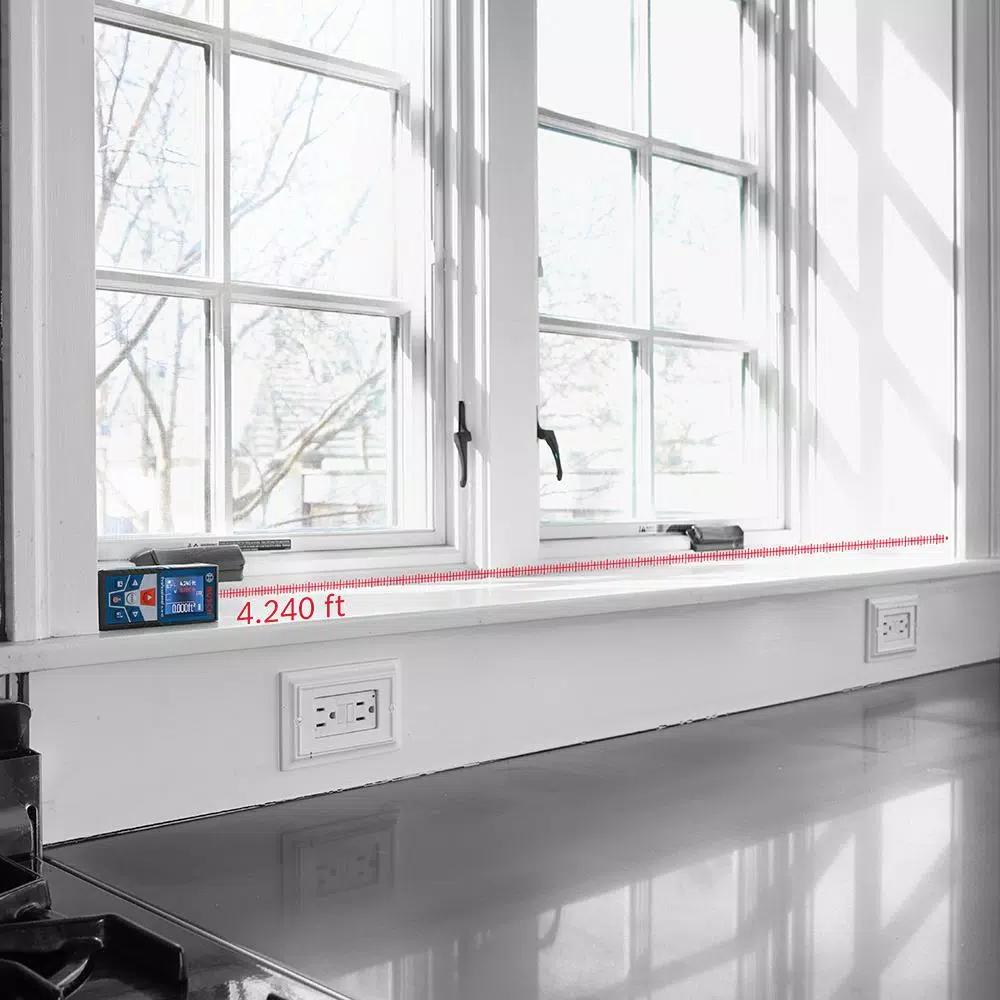 Bosch GCL 2-160 Self-Leveling Cross Line Laser & BLAZE GLM 42 135 ft. Laser Measure Combo Kit