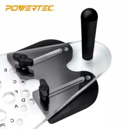 POWERTEC Universal Router Plate with Reversible Fence Kit for Edge Routing and Template Work thumbnail 5