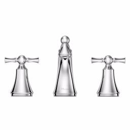 Pfister Thurmont 8 in. Widespread 2-Handle Bathroom Faucet, High Arc Spout, Polished Chrome thumbnail 4