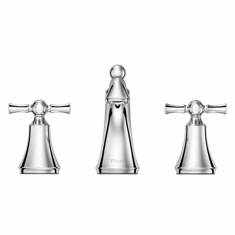 Pfister Thurmont 8 in. Widespread 2-Handle Bathroom Faucet, High Arc Spout, Polished Chrome
