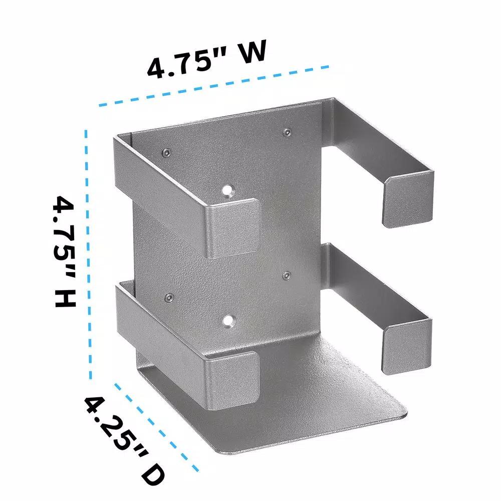 Alpine Industries Wall Mount Sanitizing Wipes Dispenser, Durable Metal Construction
