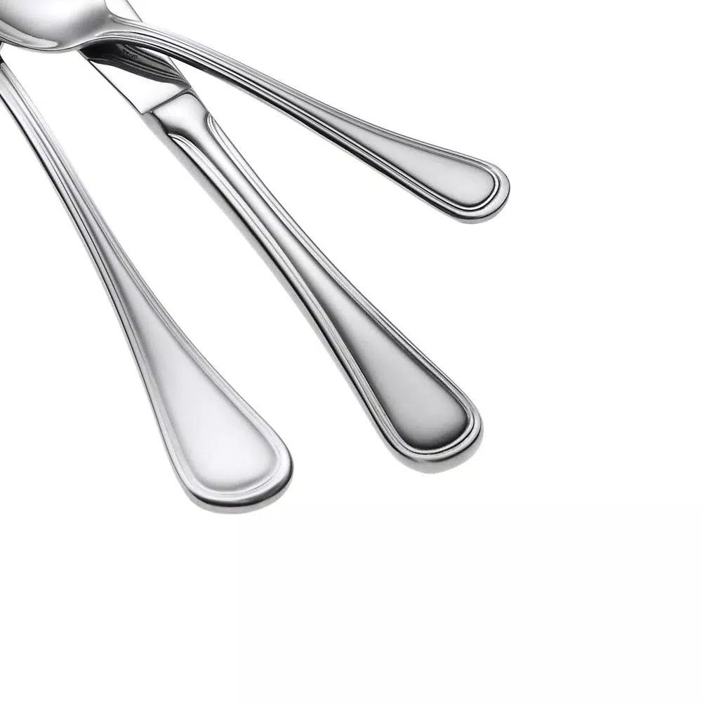 Oneida Barcelona 18/0 Stainless Steel Silver Serving Spoon Set, 36-Piece