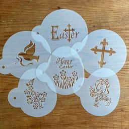 Designer Stencils Easter Sunday Cookie Stencil Bundle - 6 Pattern Set for Decorating thumbnail 3