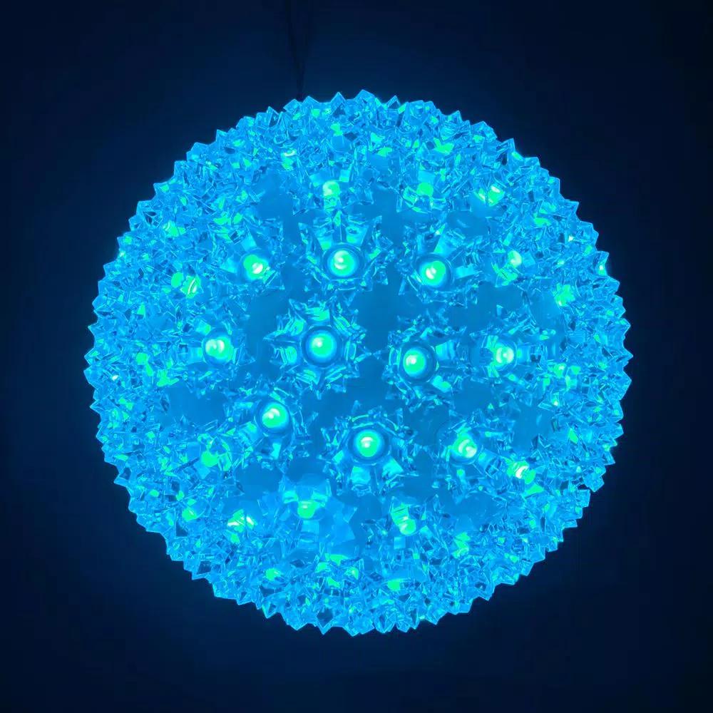 HOLIDYNAMICS HOLIDAY LIGHTING SOLUTIONS 7.5 in. Dynamic RGB Premier Orb - Multi-Color LED Lighted Sculpture