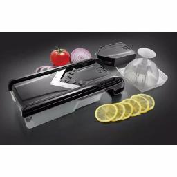 Simposh Easy V Mandoline Slicer with V-Shaped Stainless Steel Blade and Food Holder thumbnail 9