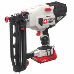 Porter-Cable 20V MAX 16-Gauge Cordless Straight Finish Nailer Kit with 1.5 Ah Battery and Charger thumbnail 1