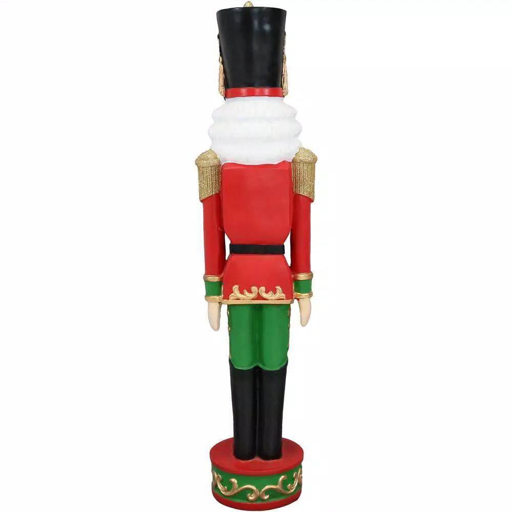 Sunnydaze Decor 37.5 in. Kristoff Nutcracker Soldier Christmas Sculpture (Set of 2)