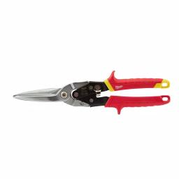 Milwaukee 11.5 in. Straight-Cut Aviation Snips with Forged Serrated Blades thumbnail 1