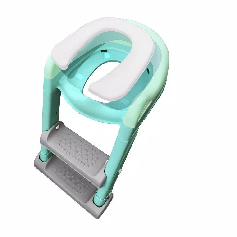Babyloo Sterdy Potty Training Booster Seat with Adjustable Height and Removable Cushion - Mint Green