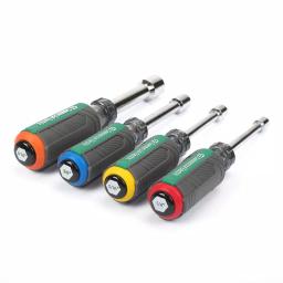 Commercial Electric 4-Piece Nut Driver Set, CR-V Steel, Color-Coded thumbnail 2