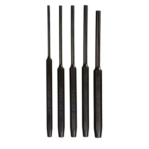 GearWrench 5-Piece Tool Steel Long Pin Punch Set